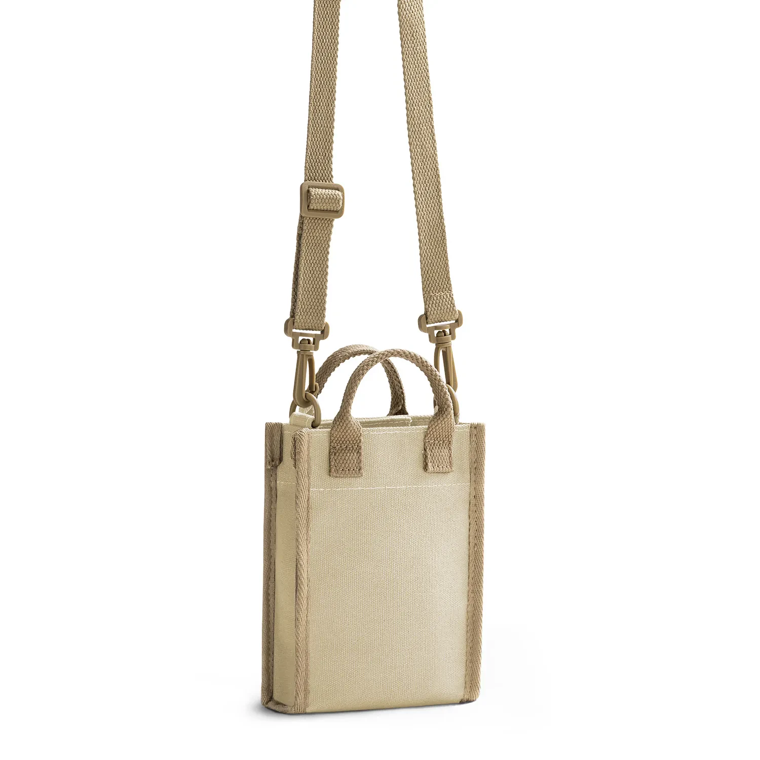 ESTOTI XS MICRO CROSSBODY BAG - OATMILK